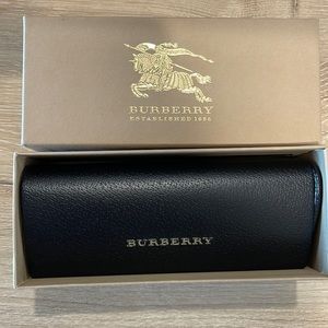 Authentic Burberry sunglass case and box ONLY